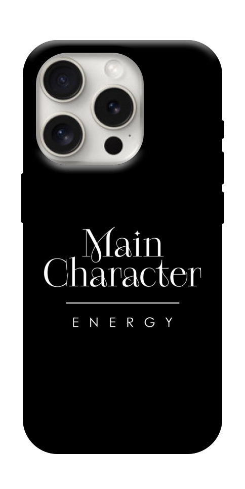Чехол Main character для iPhone 16 Pro