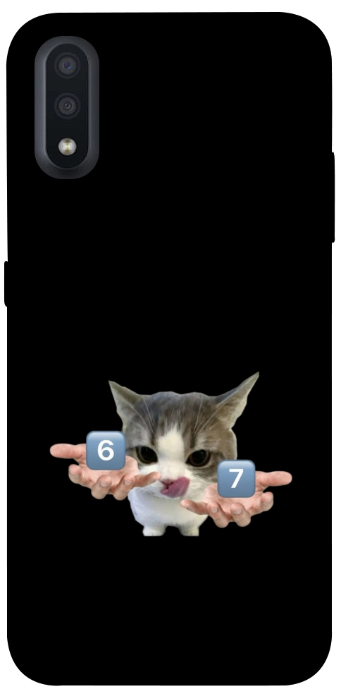 Чехол Six Seven cat для Galaxy A01