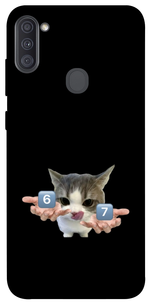 Чехол Six Seven cat для Galaxy A11 (2020)