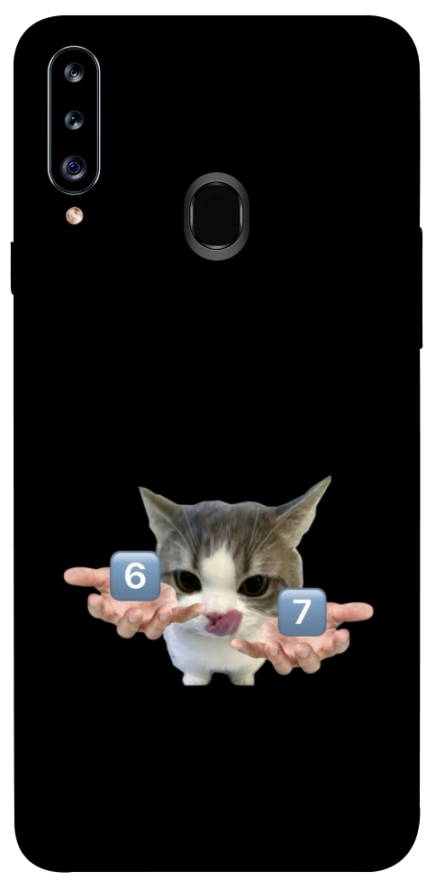 Чохол Six Seven cat для Galaxy A20s (2019)