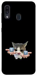 Чехол Six Seven cat для Samsung Galaxy A20 A205F
