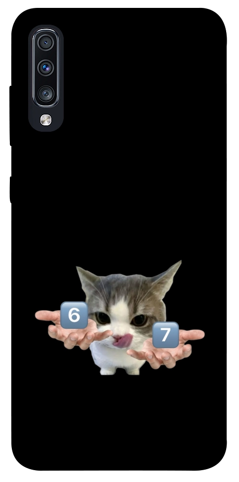 Чехол Six Seven cat для Galaxy A70 (2019)