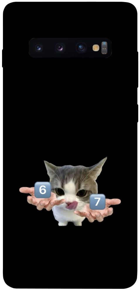 Чехол Six Seven cat для Galaxy S10 Plus (2019)