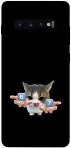 Чехол Six Seven cat для Galaxy S10 Plus (2019)