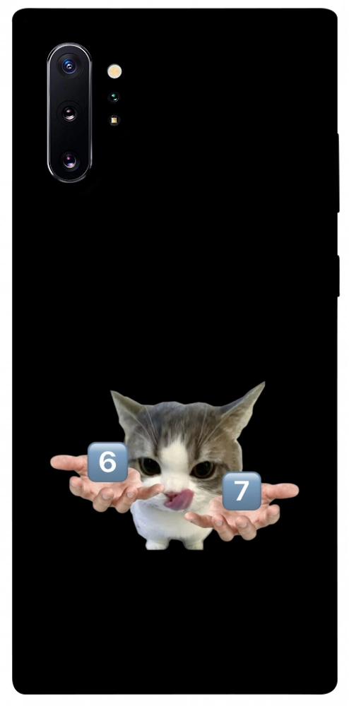 Чохол Six Seven cat для Galaxy Note 10+ (2019)