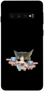 Чехол Six Seven cat для Galaxy S10 (2019)