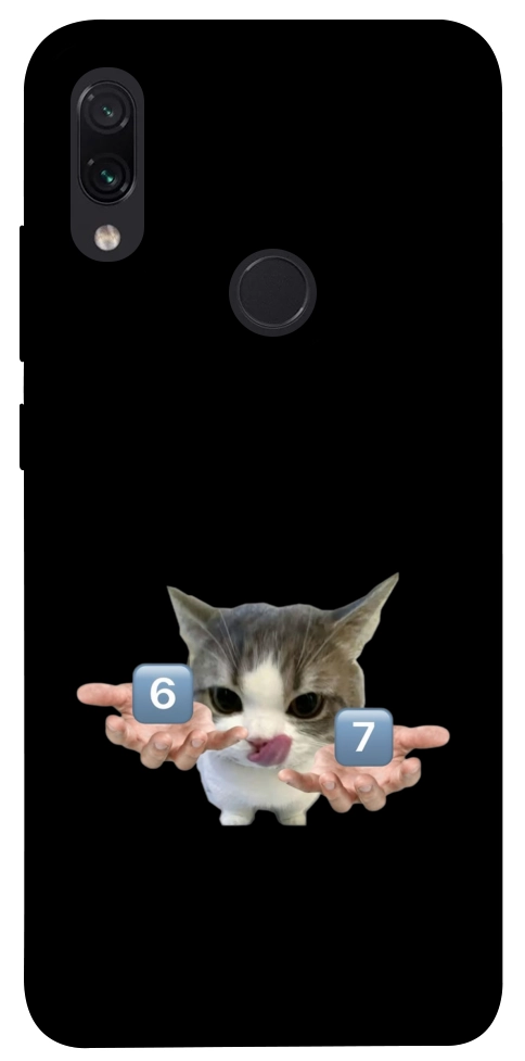 Чехол Six Seven cat для Xiaomi Redmi Note 7