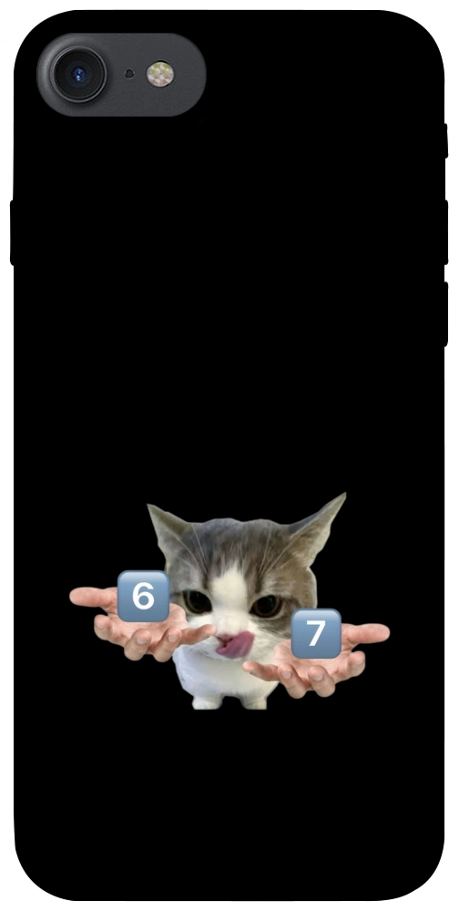 Чехол Six Seven cat для iPhone 8