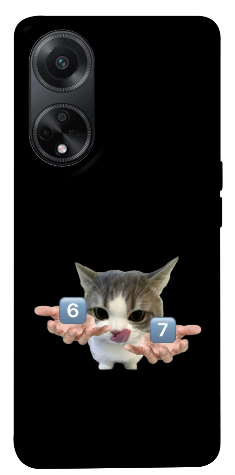Чохол Six Seven cat для Oppo A58 4G