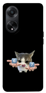 Чохол Six Seven cat для Oppo A58 4G