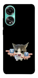 Чохол Six Seven cat для Oppo A78 4G
