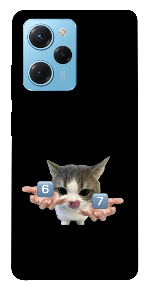 Чехол Six Seven cat для Xiaomi Poco X5 Pro 5G