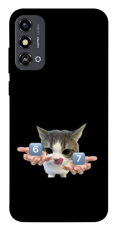 Чохол Six Seven cat для ZTE Blade A53
