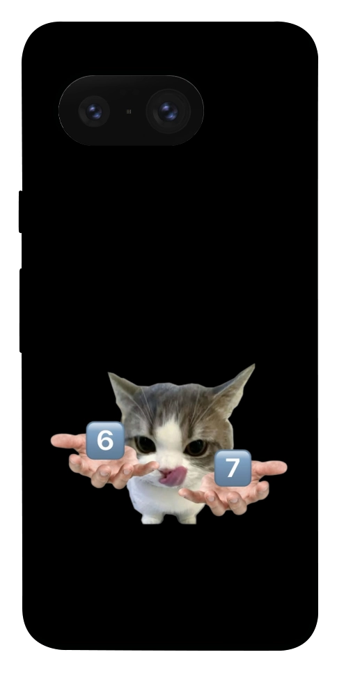 Чехол Six Seven cat для Google Pixel 8