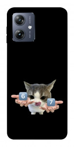 Чехол Six Seven cat для Motorola Moto G54