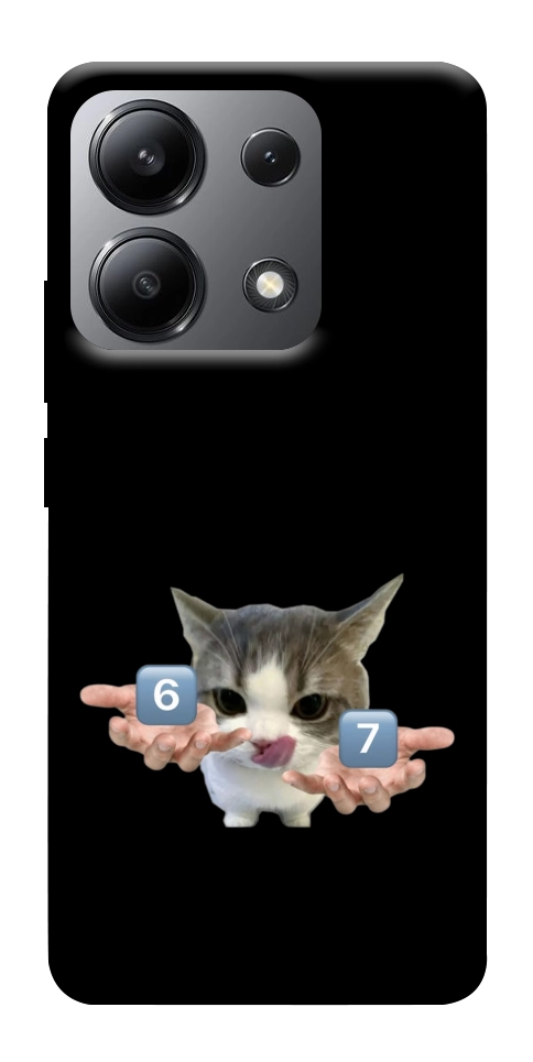 Чехол Six Seven cat для Xiaomi Redmi Note 13 4G