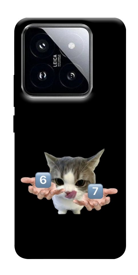 Чехол Six Seven cat для Xiaomi 14 Pro