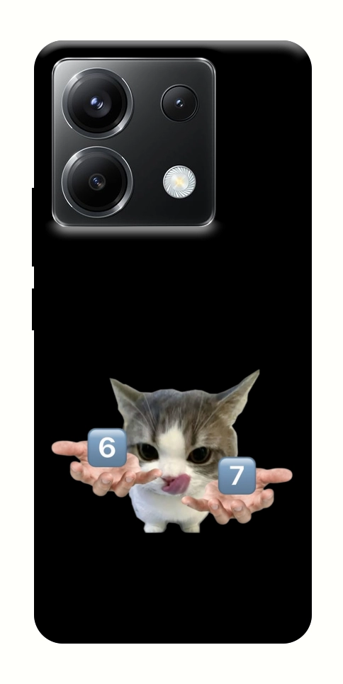 Чохол Six Seven cat для Xiaomi Poco X6