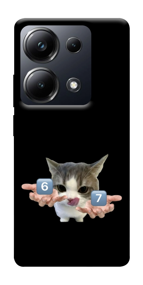 Чехол Six Seven cat для Xiaomi Poco M6