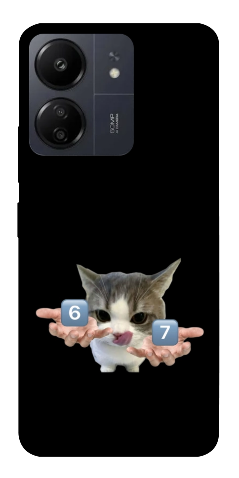 Чехол Six Seven cat для Xiaomi Poco C65