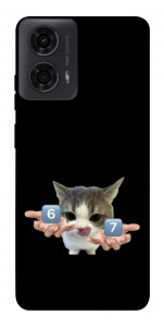 Чехол Six Seven cat для Motorola Moto G04