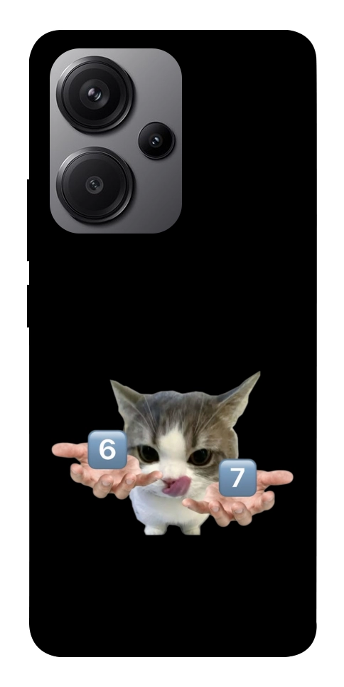 Чехол Six Seven cat для Xiaomi Redmi Note 13 Pro+