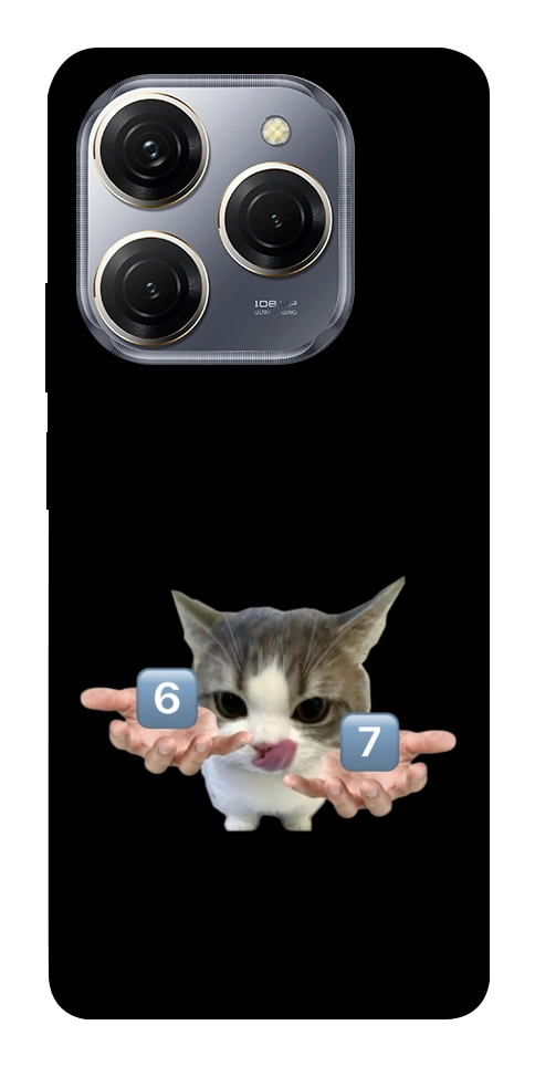 Чохол Six Seven cat для TECNO Spark 20 Pro