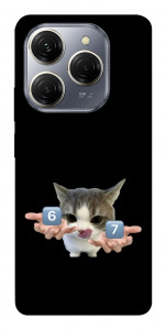 Чохол Six Seven cat для TECNO Spark 20 Pro