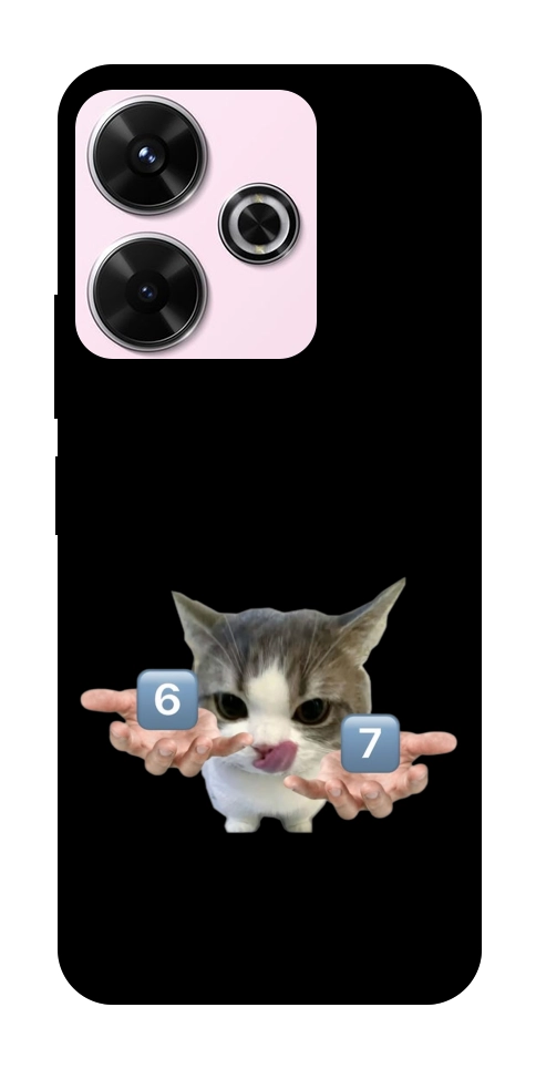 Чехол Six Seven cat для Xiaomi Redmi 13 4G