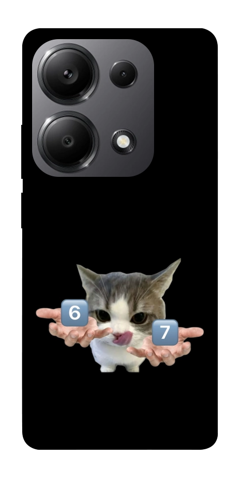 Чохол Six Seven cat для Xiaomi Redmi Note 13 Pro 5G