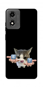 Чохол Six Seven cat для Motorola Moto E14