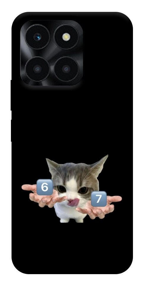 Чохол Six Seven cat для Huawei Honor X6a