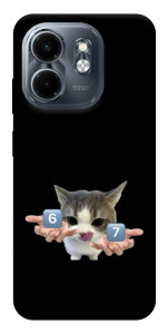 Чехол Six Seven cat для Infinix Hot 50i