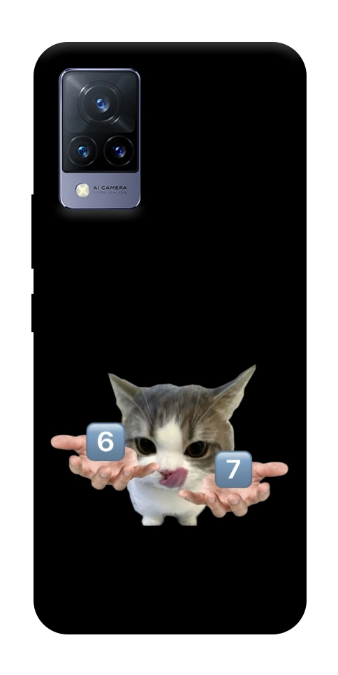 Чохол Six Seven cat для Vivo V21