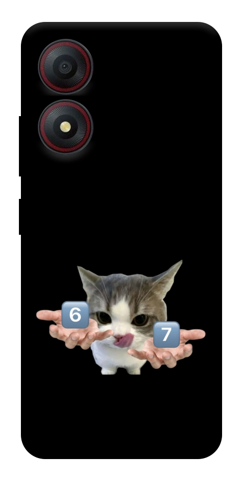 Чехол Six Seven cat для ZTE Blade A34 4G