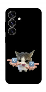 Чехол Six Seven cat для Galaxy S25