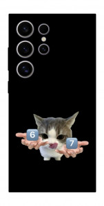 Чехол Six Seven cat для Galaxy S25 Ultra