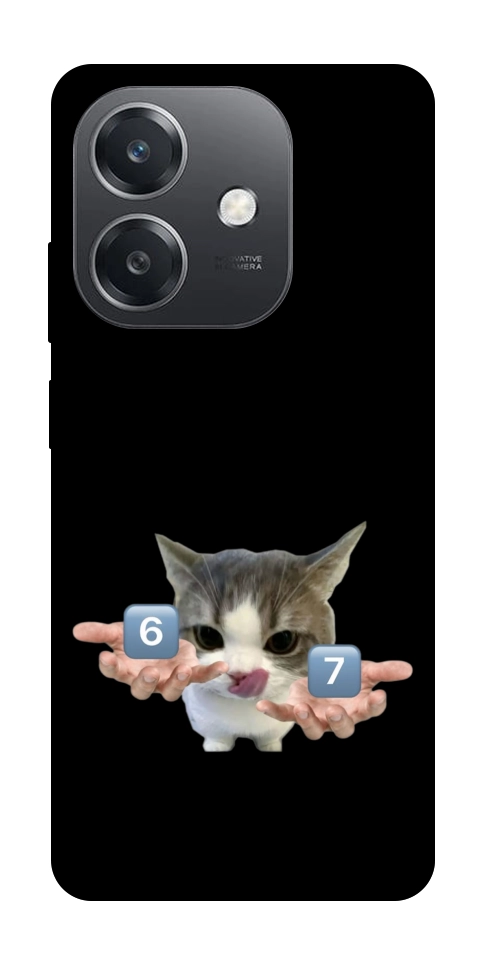 Чехол Six Seven cat для Oppo А3х 4G