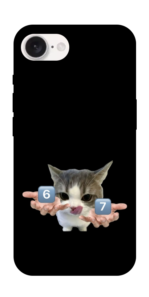 Чохол Six Seven cat для iPhone 16e