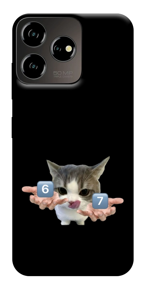 Чохол Six Seven cat для ZTE Blade V50 Design 4G