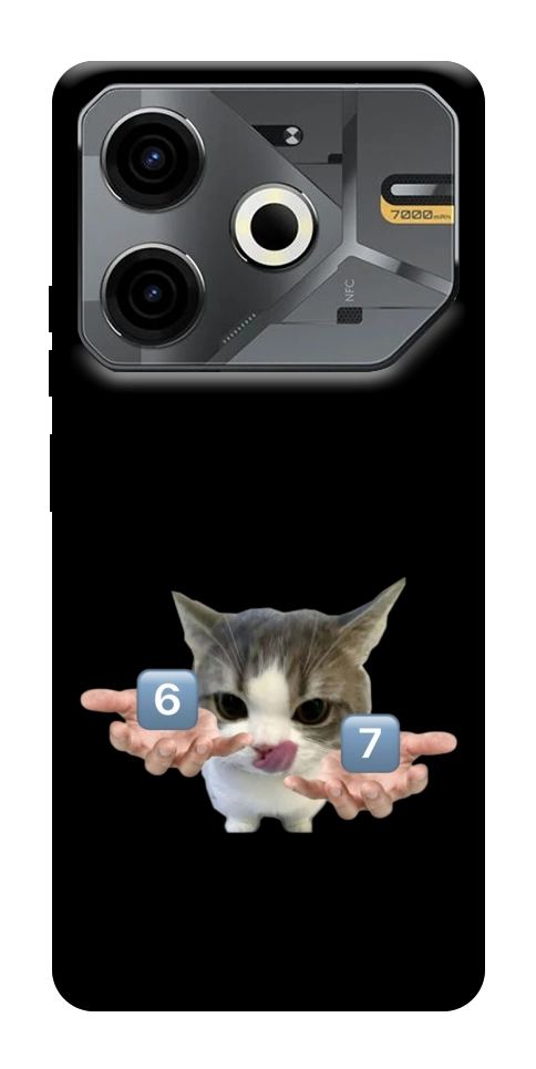 Чехол Six Seven cat для TECNO Pova 6 Neo (LI6)