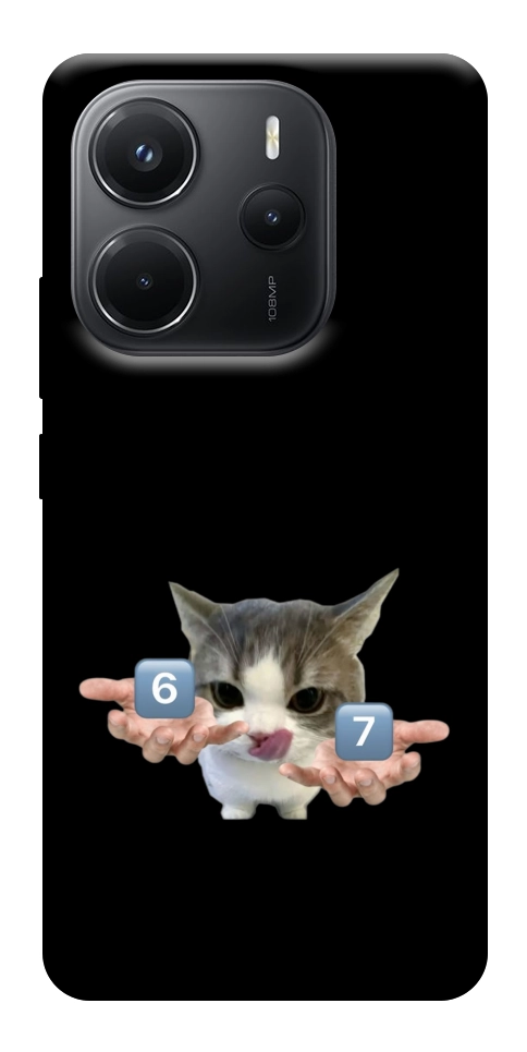 Чехол Six Seven cat для Xiaomi Redmi Note 14 4G (Europe version)