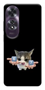 Чехол Six Seven cat для Oppo A60 4G