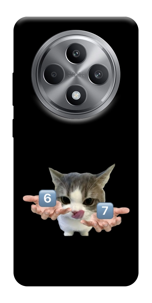 Чехол Six Seven cat для Oppo Reno 12 F 4G
