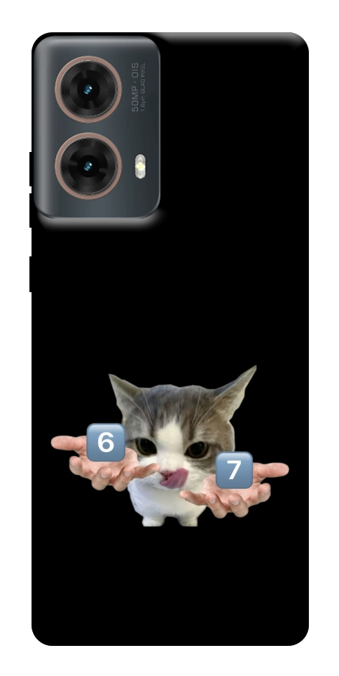 Чохол Six Seven cat для Motorola Moto G85