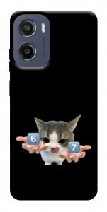 Чохол Six Seven cat для Motorola Moto G05