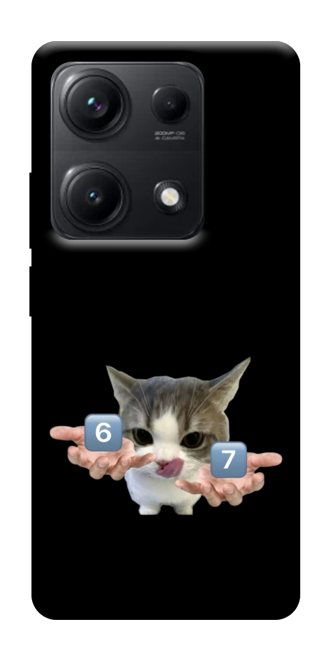 Чехол Six Seven cat для Xiaomi Redmi Note 14S