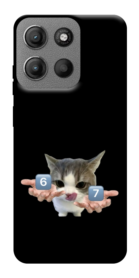 Чехол Six Seven cat для Motorola Moto G15 4G