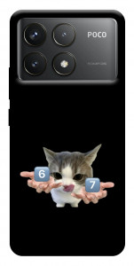 Чехол Six Seven cat для Xiaomi Poco F6 Pro