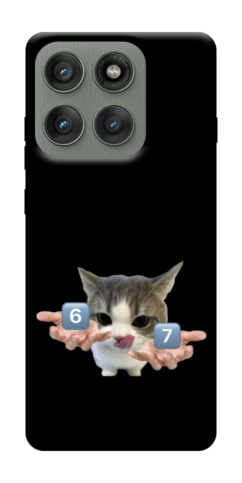 Чехол Six Seven cat для Motorola Edge 60 Pro